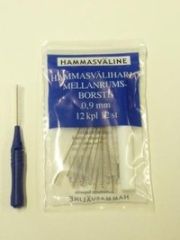 DOFT HAMMASVÄLIHARJA 0.9 MM TUMMANSININEN 12 KPL